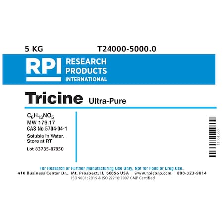 Rpi Tricine, Ultra Pure, 5 KG T24000-5000.0